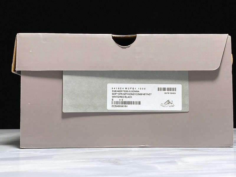 Ba*len*cia*ga triple-s sneaker (white red and black) 541624 w2fg1 1000