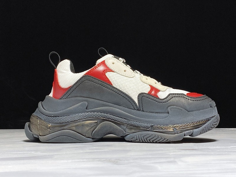 Ba*len*cia*ga triple-s sneaker (white red and black) 541624 w2fg1 1000
