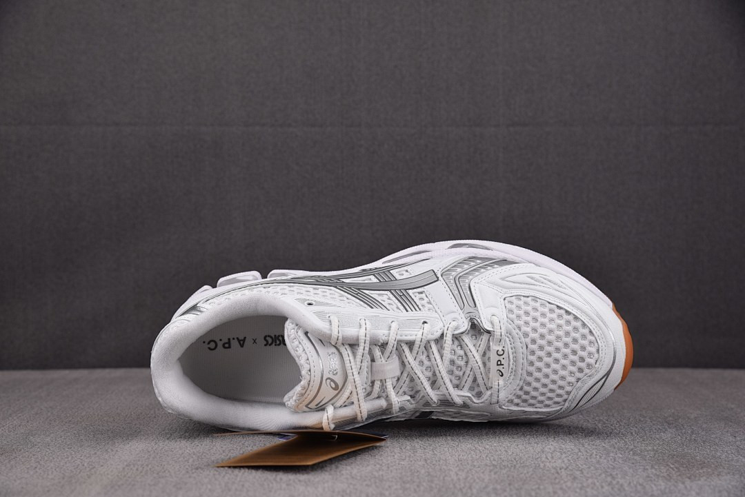 SICS Gel-Kayano 14 A.P.C. White Pure Silver 1203A727-100