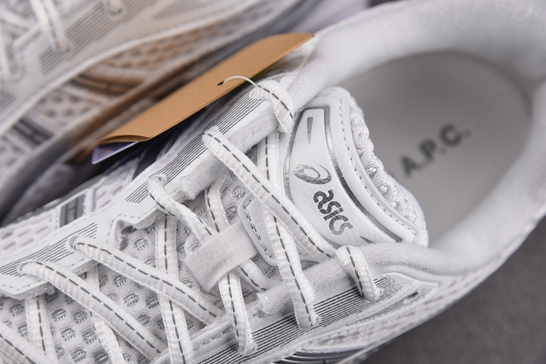 SICS Gel-Kayano 14 A.P.C. White Pure Silver 1203A727-100