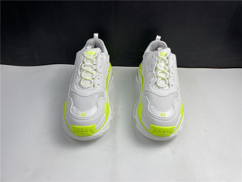 Ba*len*cia*ga sliver white sneaker 536737 w0901 9088