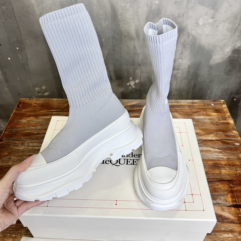 Alexander McQueen Tread sock-style boots