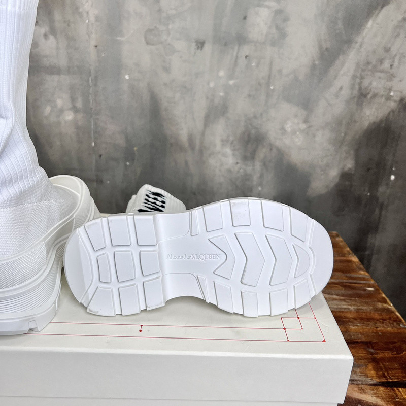 Alexander McQueen Tread sock-style boots