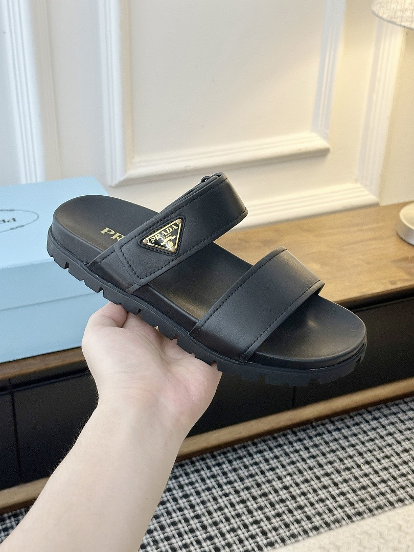 P*DA Slippers (MATTE BLACK)