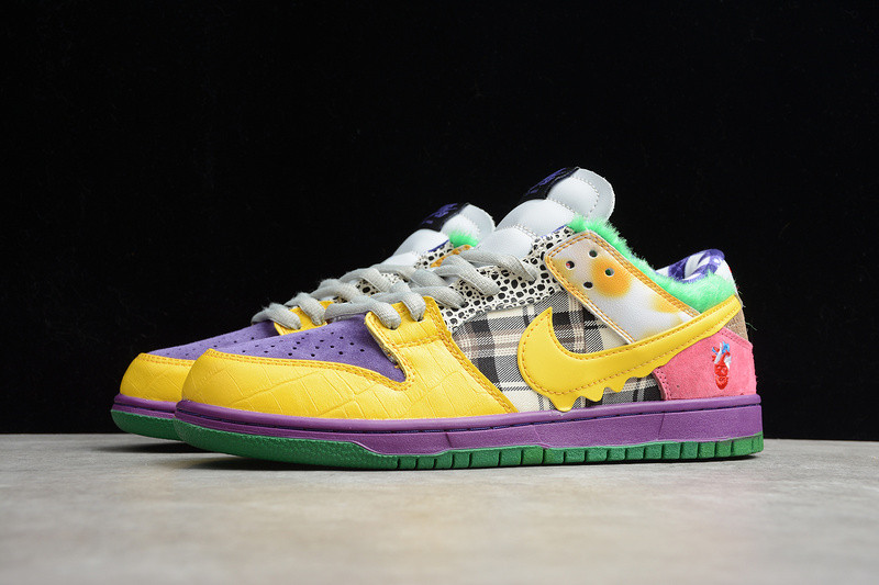 NIKE DUNK LOW PRO IW PURPLE/ YELLOW 318403-137