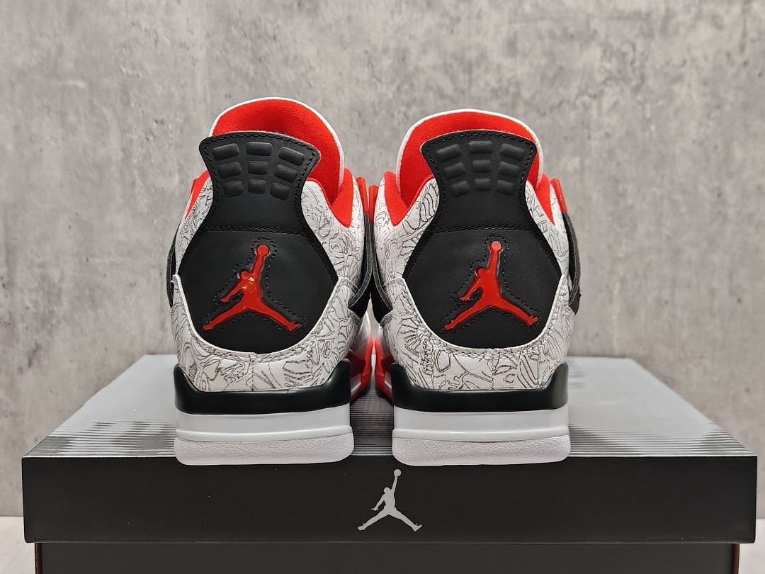 Jordan 4 Retro White Laser Men