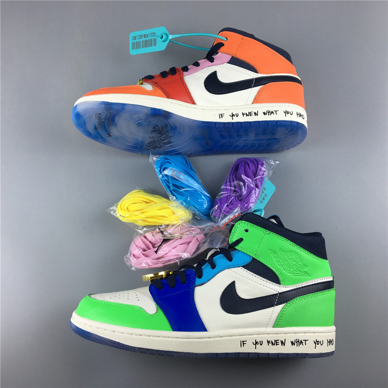 AIR JORDAN 1 MID SE FEARLESS MELODY EHSA CQ7629-100