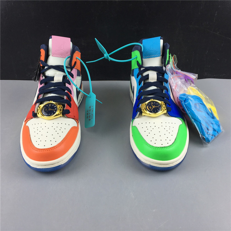 AIR JORDAN 1 MID SE FEARLESS MELODY EHSA CQ7629-100