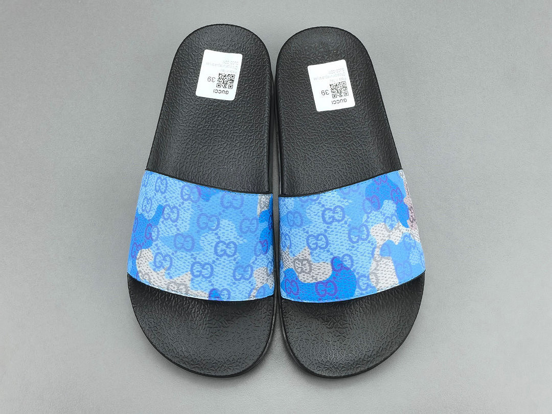 GUC LEATHER SLIDE
