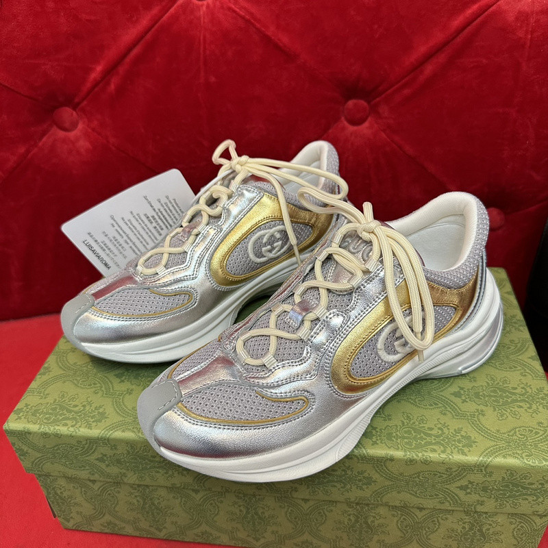 G*u*i run lace-up sneakers