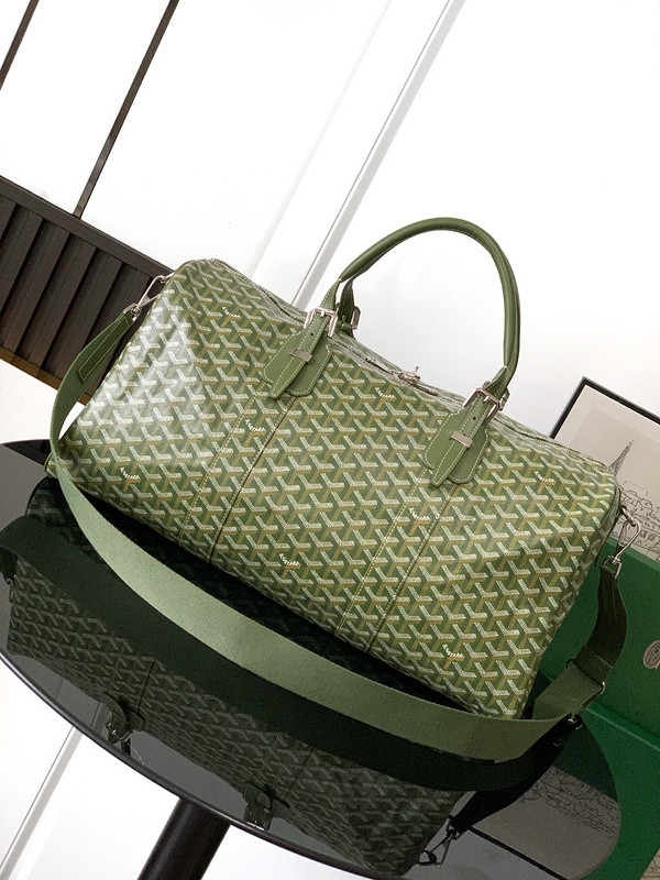 GOYARD canvas travel bag