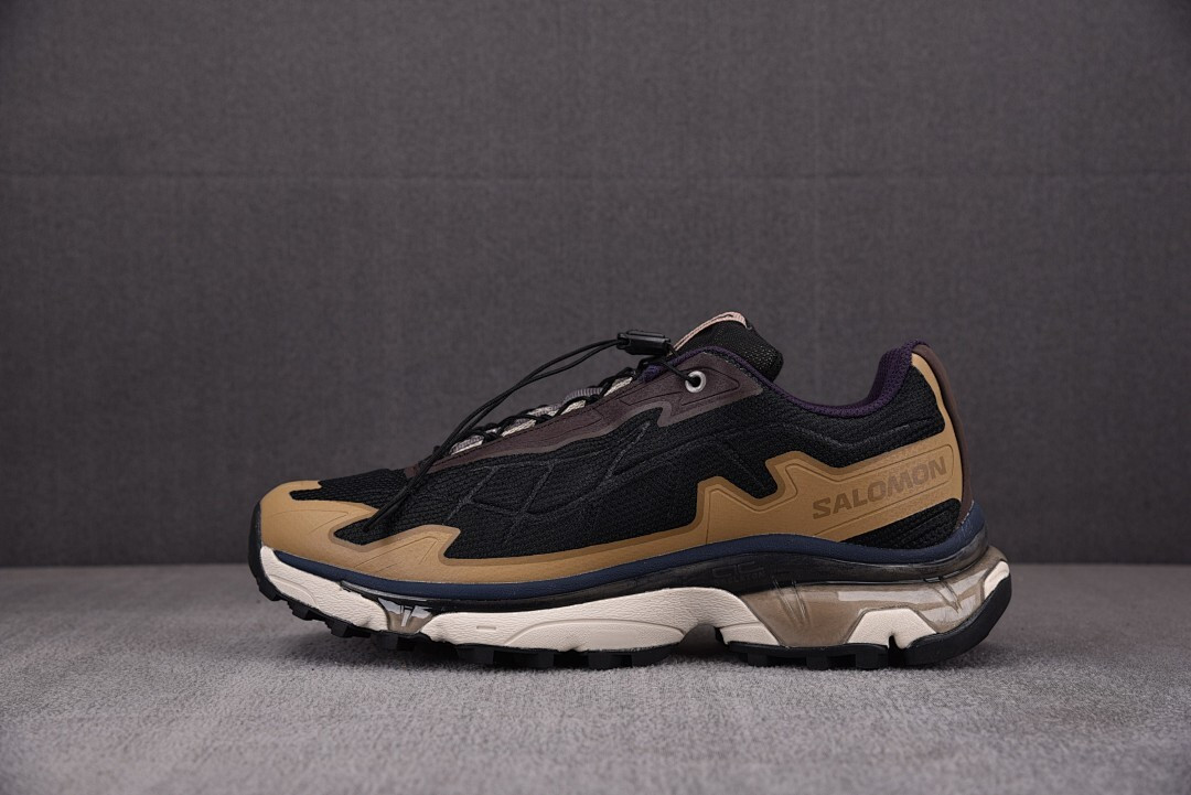 SALOMONSALOMON x WOOD WOOD XT-SLATE 'Black Brown' 472564