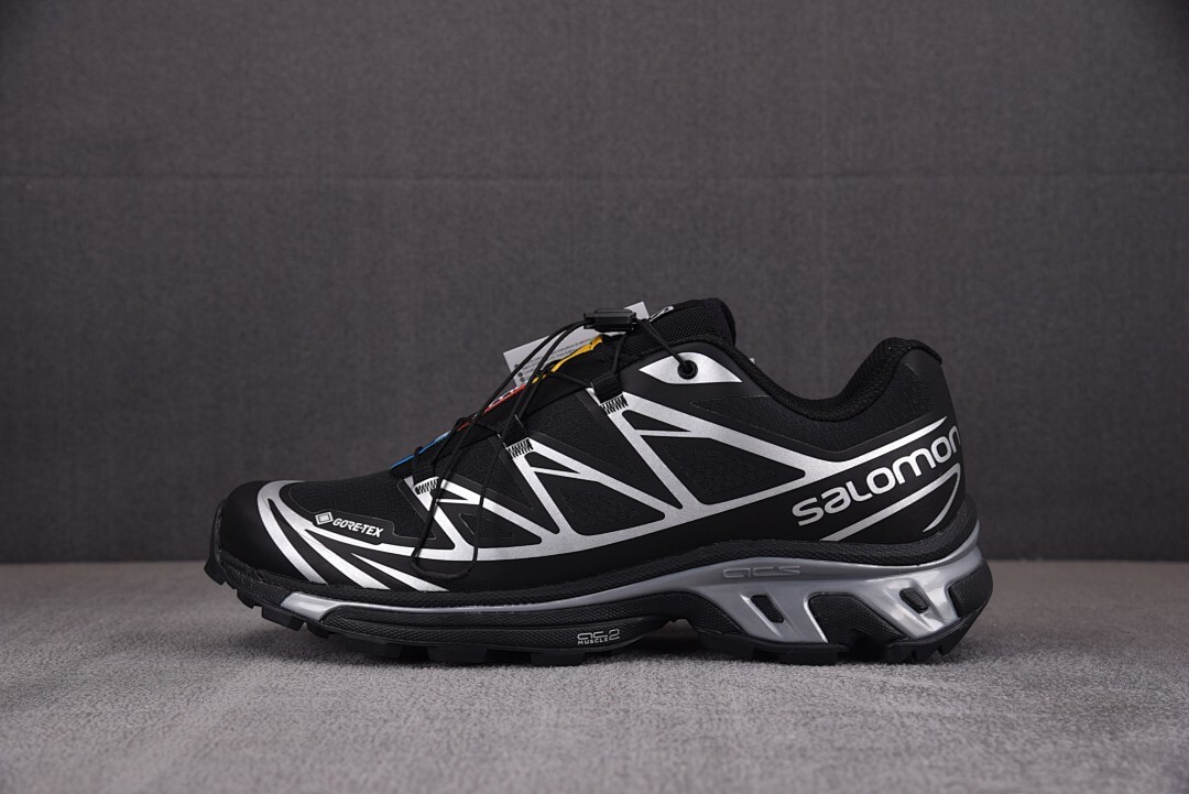 SALOMON XT-6 Gore-Tex 'Black Silver' 474506