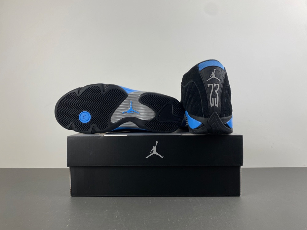 Air Jordan 14 “Black/University Blue 2026 487471-002