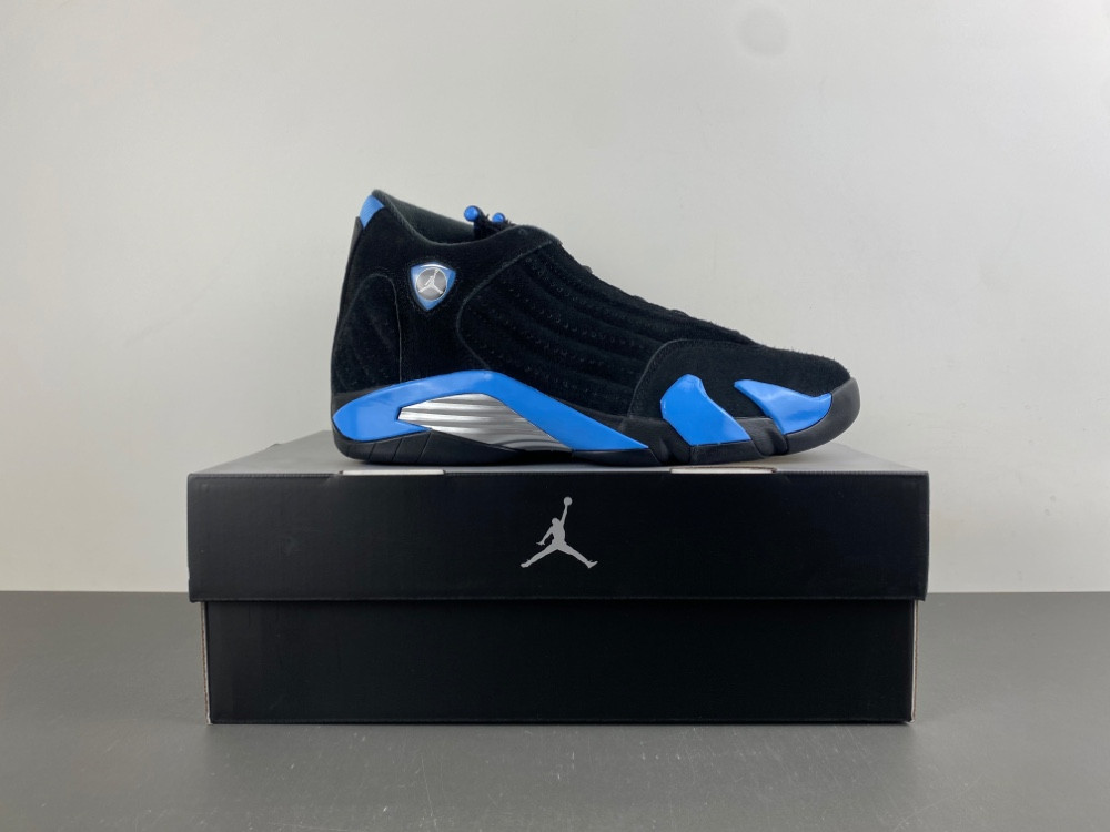 Air Jordan 14 “Black/University Blue 2026 487471-002