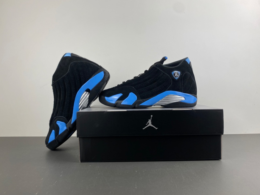 Air Jordan 14 “Black/University Blue 2026 487471-002