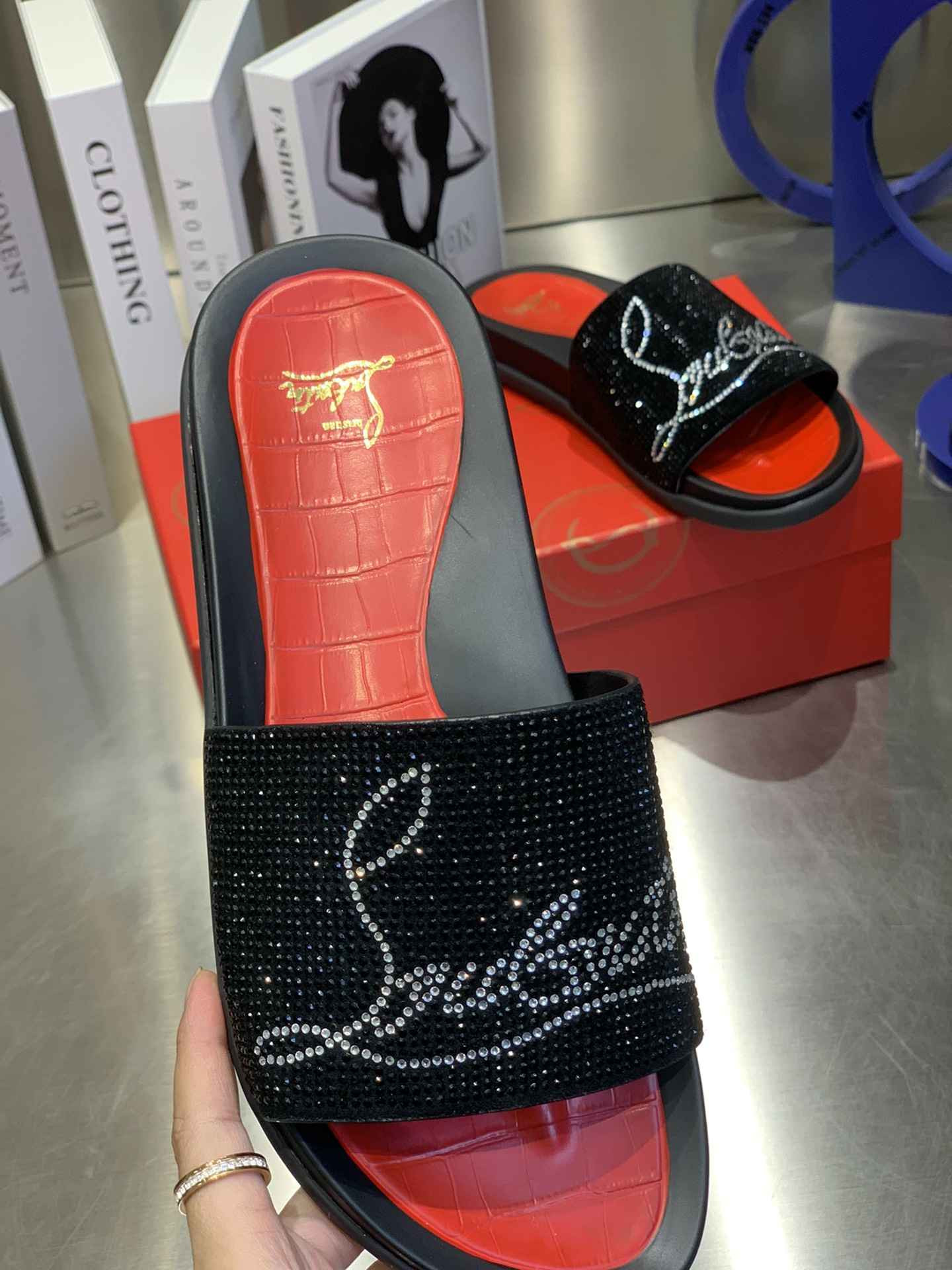 Chr1st1an louboutin slide