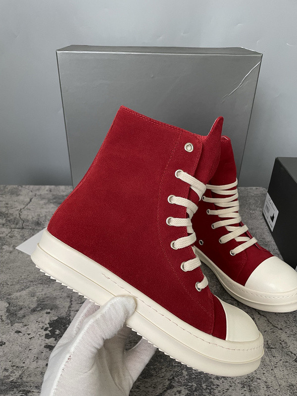 RICK 0WENS SNEAKERS(SUEDE)