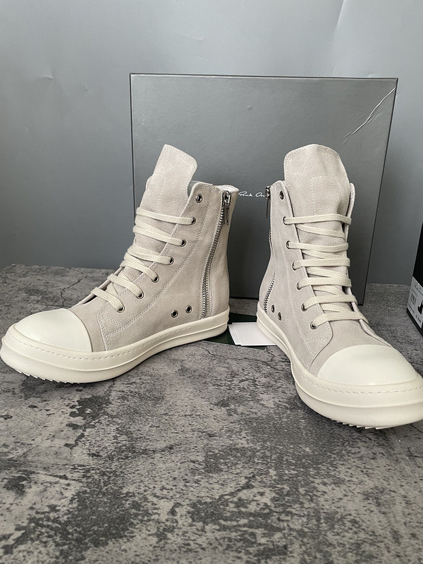 RICK 0WENS SNEAKERS(SUEDE)