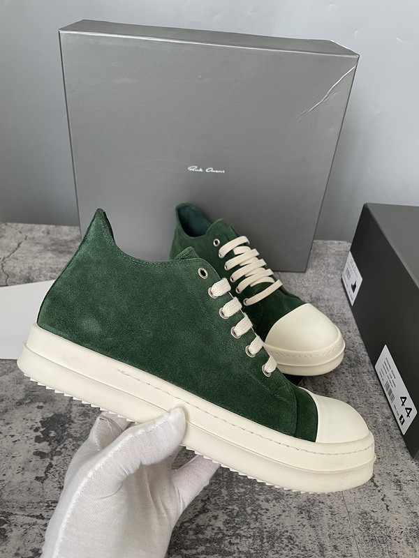 RICK 0WENS SNEAKERS (SUEDE)