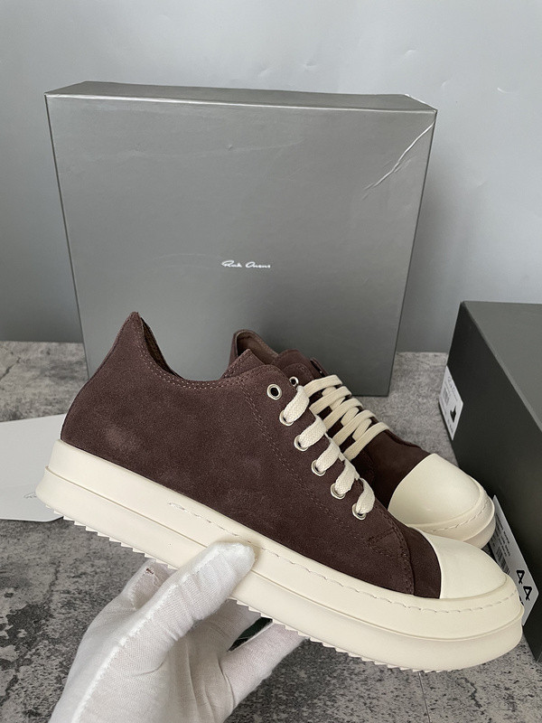 RICK 0WENS SNEAKERS (SUEDE)
