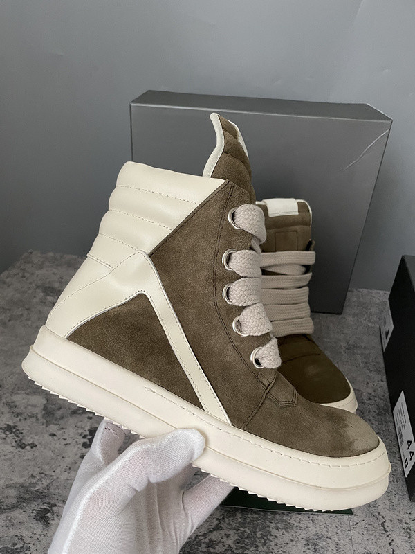 RICK 0WENS SNEAKERS (SUEDE)
