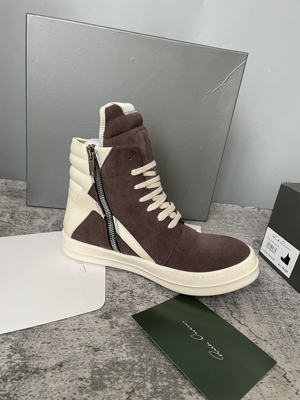 RICK 0WENS SNEAKERS(SUEDE)