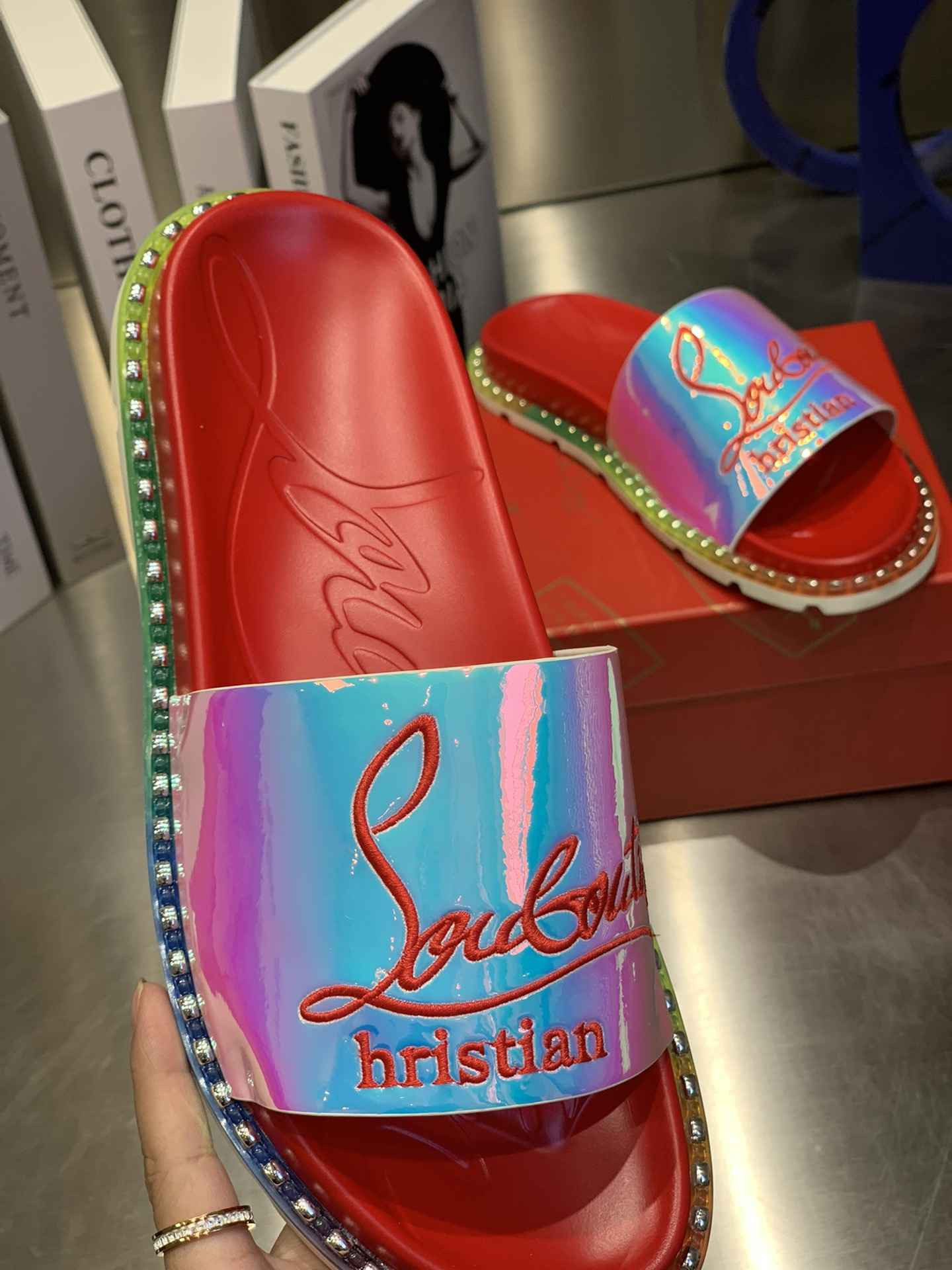 Chr1st1an louboutin slide
