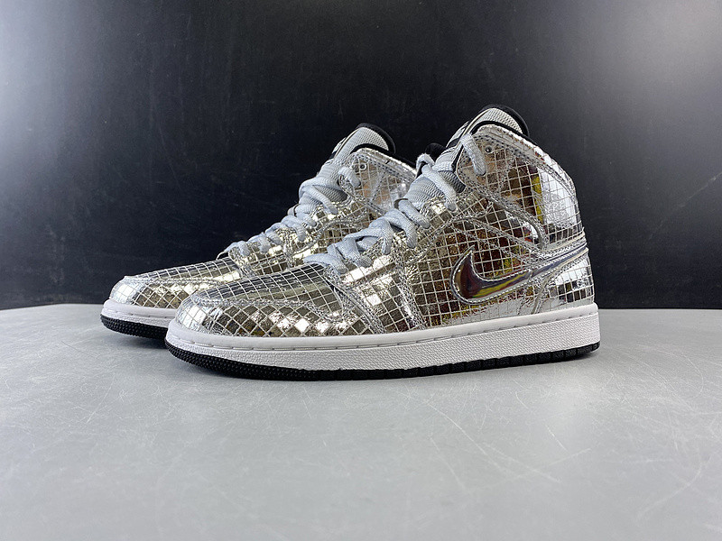 AIR JORDAN 1 MID “DISCO BALL" CU9304-001