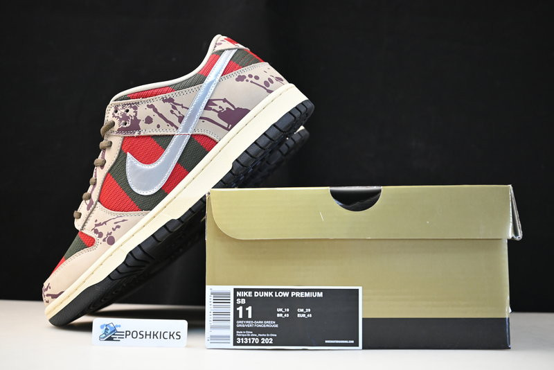 Nike SB Dunk Low Freddy Krueger 313170-202