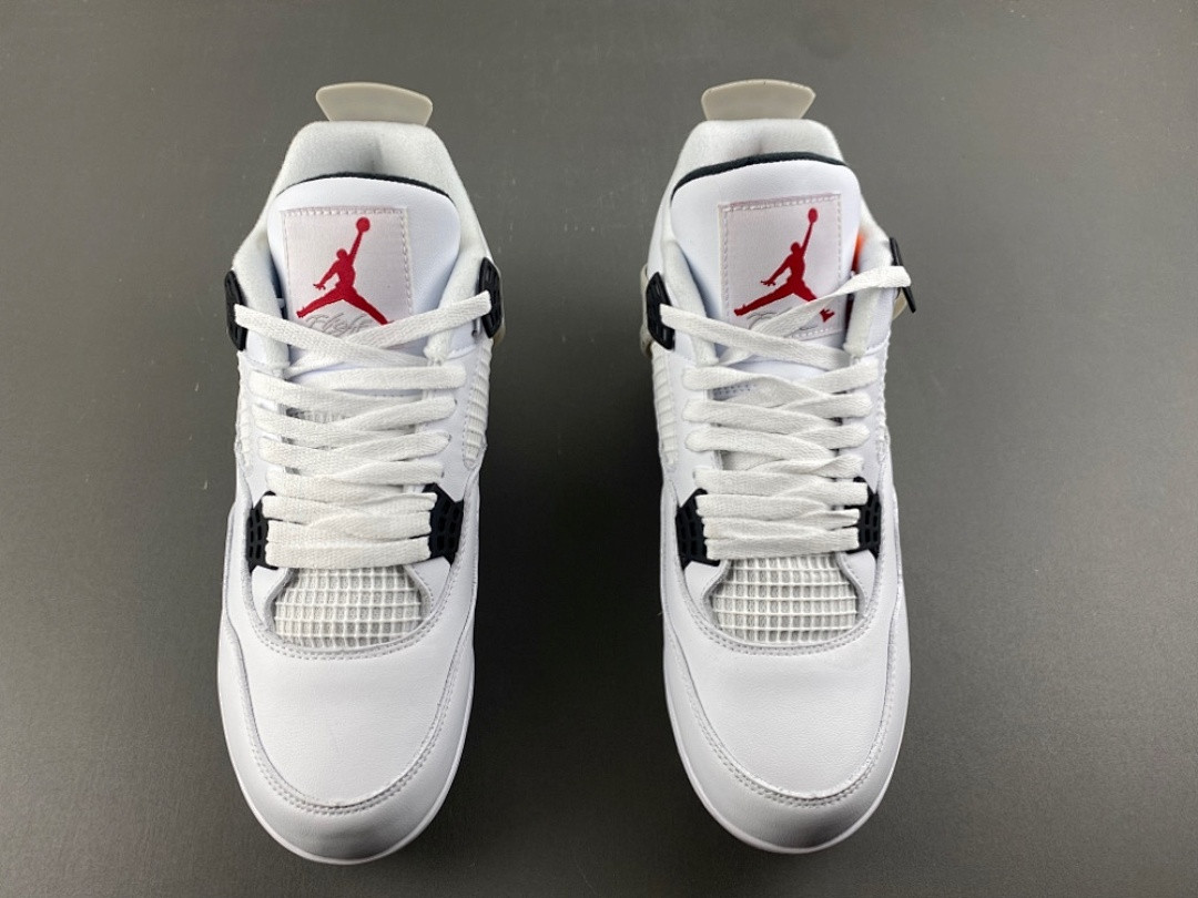 Air Jordan 4 White Cement Cleats HQ0207-106