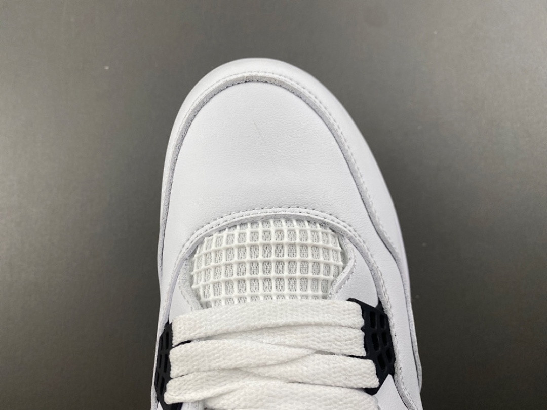 Air Jordan 4 White Cement Cleats HQ0207-106