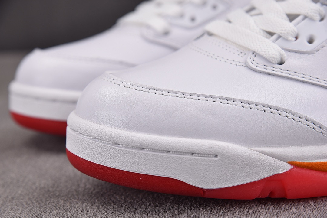 Air Jordan 5 White / Sunset - Oct 2026 - IV5678-102