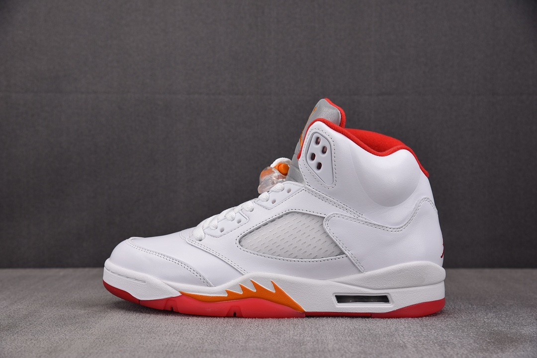 Air Jordan 5 White / Sunset - Oct 2026 - IV5678-102