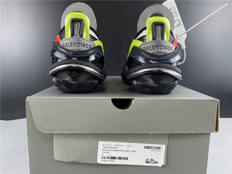 Ba*len*cia*ga tyrex sneaker bicolor rubber/mesh not wash color 617517 w2ck1 5001