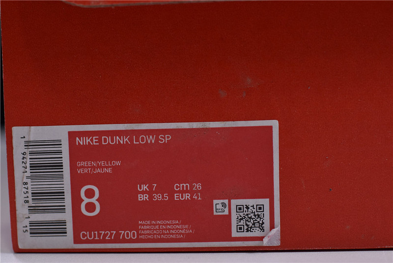 Nike Dunk Low Brazil CU1727-700