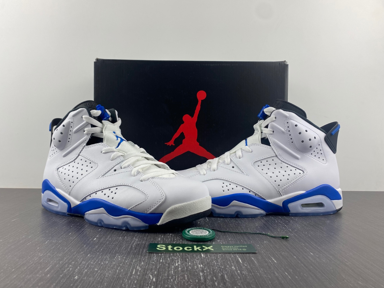 Jordan 6 Retro Sport Blue (2014) 384664-107