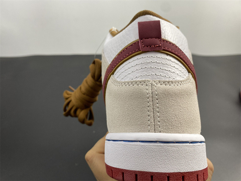 NIKE SB DUNK HIGH SAIL BRIGHT CRIMSON CV9499-100