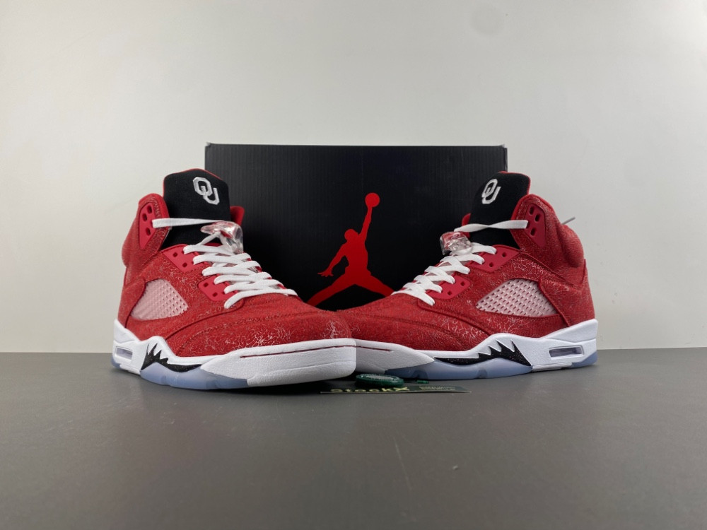 Air Jordan 5 Retro Oklahoma Sooners PE Player Exclusive