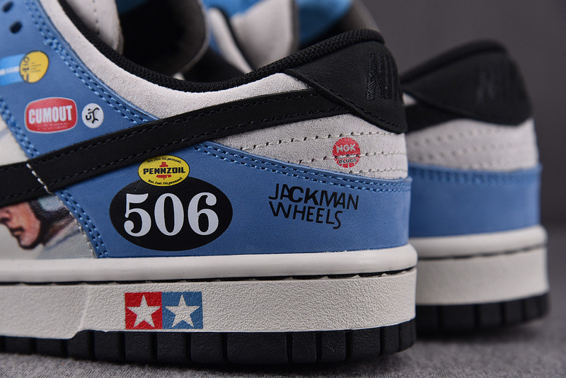 Nike SB Dunk Low Racing Buggt Sand Scorchrc University Blue Black TG1391-506