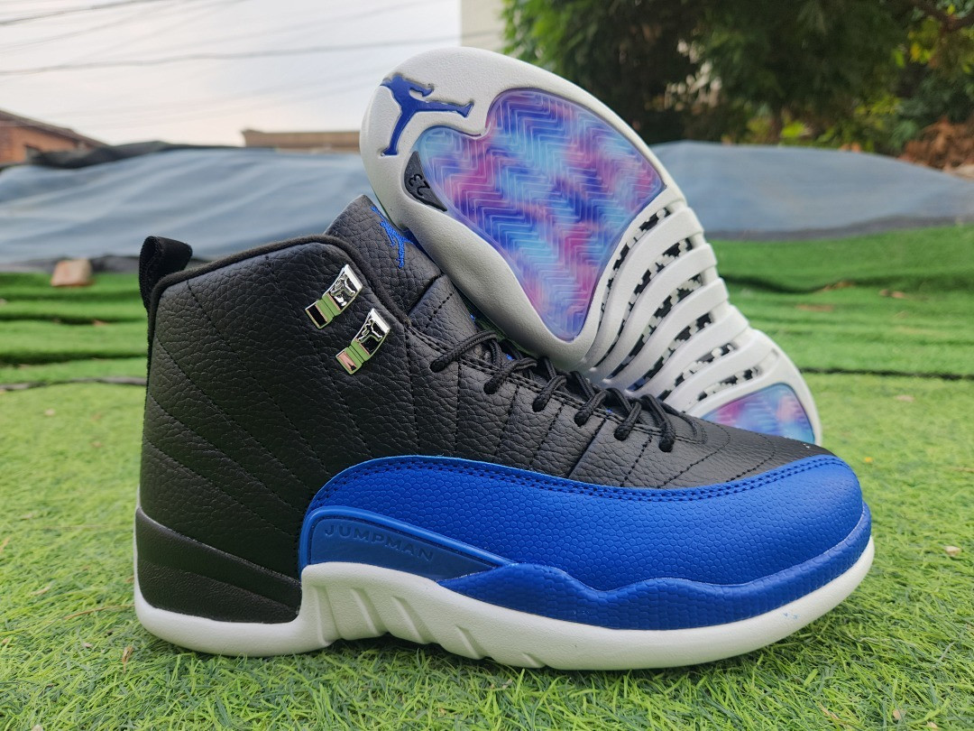 Air Jordan 12 Retro Black/Hyper Royal AO6068-004