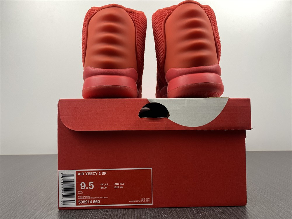 nike air Y**zy 2 red october mens 508214-660