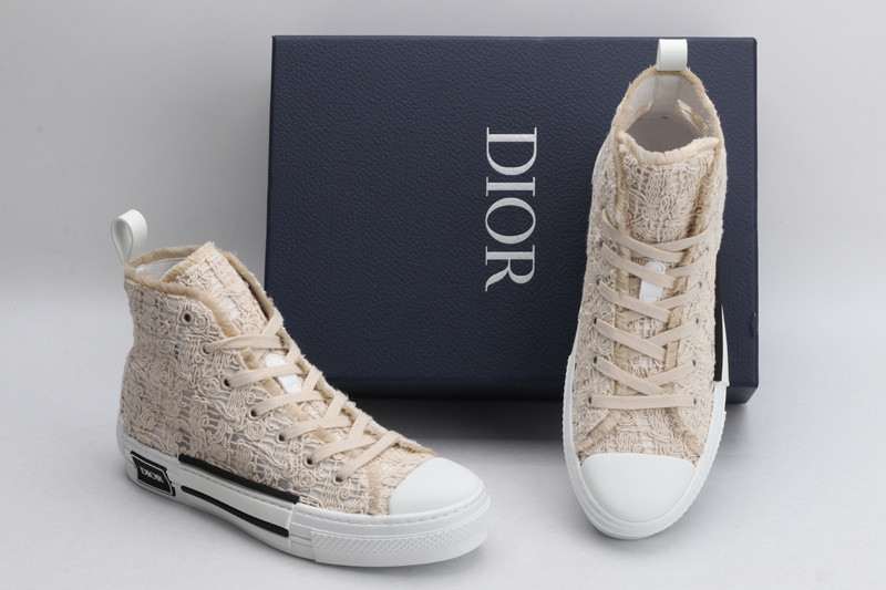 D B23 HIGH-TOP SNEAKERS