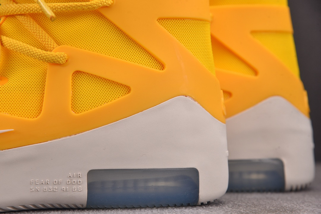 Nike Air Fear Of God 1 Amarillo Yellow AR4237-700