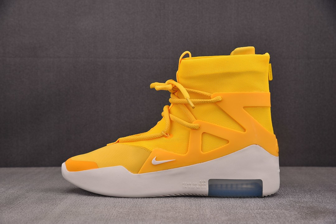 Nike Air Fear Of God 1 Amarillo Yellow AR4237-700