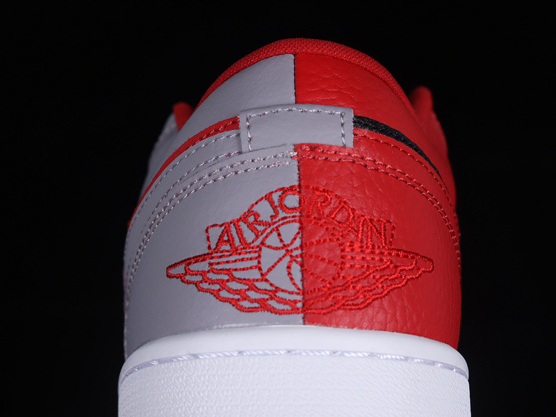 Air Jordan 1 Low SE Split Grey Red DR0502-600