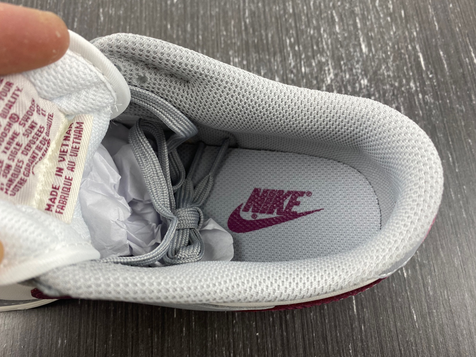 Nike Dunk Low Grey Team Red DD1503-122