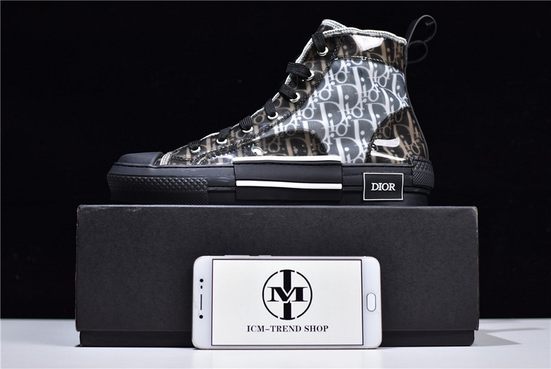 D B23 HIGH-TOP SNEAKERS