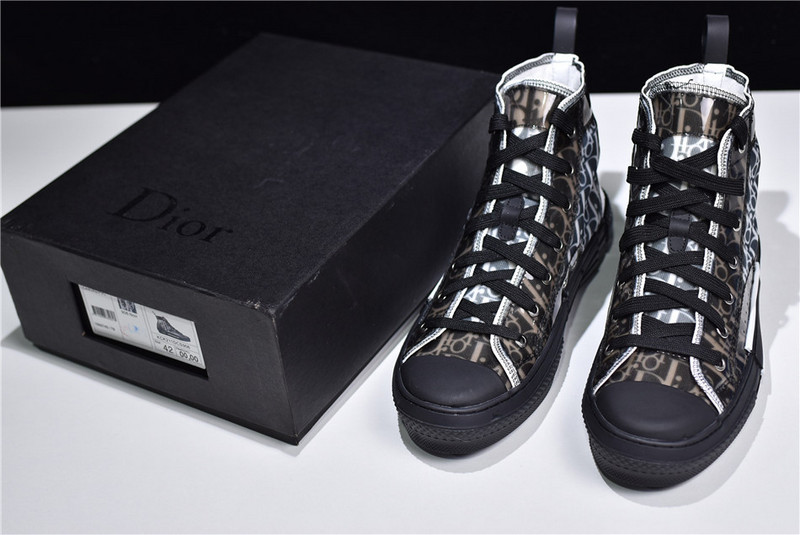 D B23 HIGH-TOP SNEAKERS