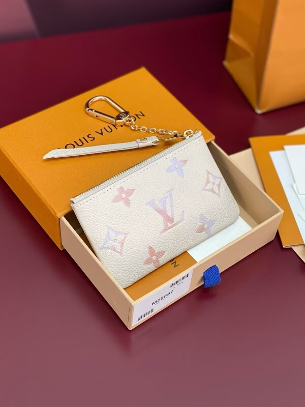 l0vis Vvtt0n limited edition key pouch purple beige m25597